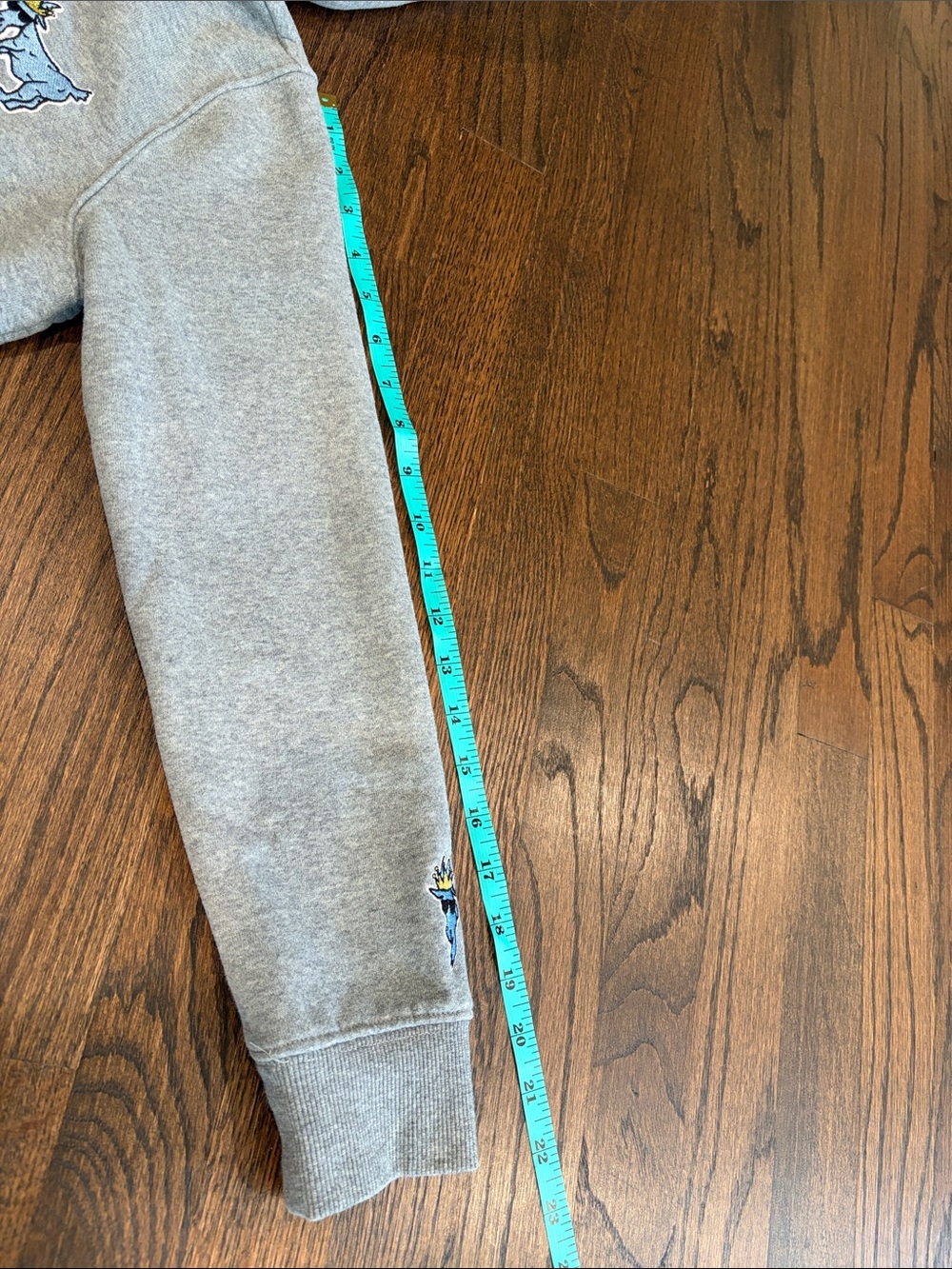 Goat USA Boys Grey Hoodie Size XL - Picture 4 of 7
